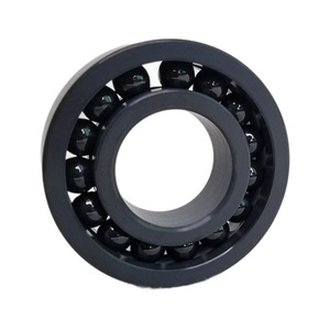 Rodamiento de bolas de cerámica de nitruro de silicio 6901CE, 12 mm de diámetro interior, diseño abierto, resistente a altas temperaturas, no magnético - Product Image 2