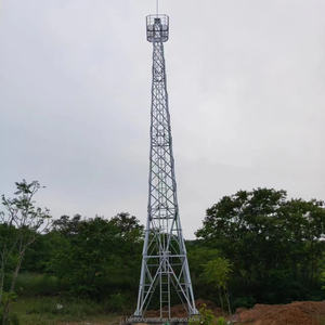 Askeri elektronik nöbetçi kule izleme kulesi çelik kule merdiven ile Video - Product Image 2