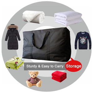 Sac de rangement extra large pliable et imperméable en polypropylène (PP) tissé, écologique et minimaliste, idéal pour le déménagement en extérieur – Offre Spéciale - Product Image 4