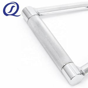 Mango de cable de <span class=keywords><strong>herradura</strong></span> de acero sólido cromado Accesorios para equipos de <span class=keywords><strong>gimnasio</strong></span> de fitness - Product Image 3