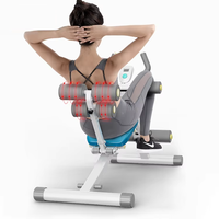 ZHOYA Ab Ceinture Abdominale máquina de ejercicio Abdominizer músculos abdominales Delgado funcional Crunch entrenador máquina de ejercicio