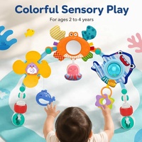 Mobile musical pour berceau, jouets de chevet pour bébé, hochet musical, jouets sensoriels Montessori suspendus, jouets éducatifs OEM pour bébés