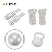 Ensemble complet de Pilates et de yoga TOPKO pour la maison : léger, durable et idéal pour affiner les jambes