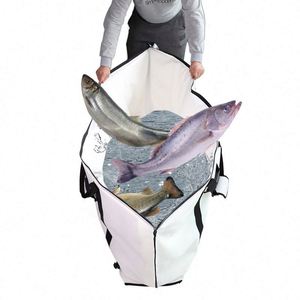 Échantillon Gratuit Nouveau Style Sac Isotherme à Poisson Double Couche en PVC pour la Pêche - Product Image 2