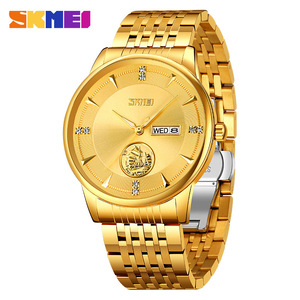 Montre Homme Quartz SKMEI 9309 <span class=keywords><strong>2023</strong></span> Nouvelle Collection, Verre Transparent, Sport, Bracelet Acier Inoxydable, Élégante et Lumineuse C15 - Product Image 3