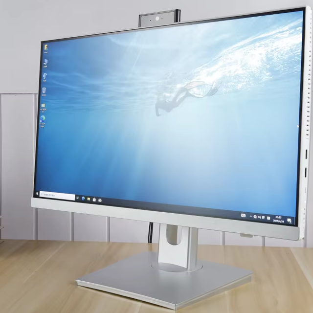 New 27 Inch Curved Screen All in One Desktop PC Core I7 10400H 16GB RAM 512GB SSD OEM Gaming AIO Monoblock All in One Computer