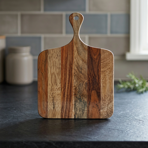 Planche à découper rectangulaire en bois la plus vendue de Saharanpur pour la cuisine, idéale pour le fromage, la pizza et le pain - Product Image 4
