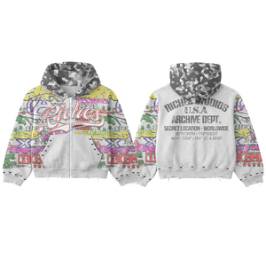 Sudadera con capucha de forro polar grueso con cremallera completa y estampado personalizado, de la mejor calidad, ecológica, de secado rápido, para hombre, en venta. - Product Image 6