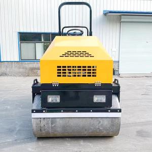 Profession elle voll hydraulische Tandem walze der Klasse 2 mit doppelter LED-Beleuchtung Nacht bau Praktische Straßen walze - Product Image 1