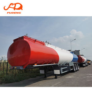 Remorque-citerne à <span class=keywords><strong>essence</strong></span> de haute qualité 42000L 45000L, remorque-citerne à pétrole brut en acier haute résistance pour la chaîne d'approvisionnement en carburant africaine - Product Image 4