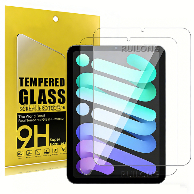 Factory Wholesale Tablet Cover Screen Protector Film for iPad Mini 7 6 5 4 3 7.9 8.3 Inch Case Friendly HD Tempered Glass