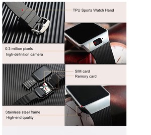 นาฬิกาสมาร์ทวอทช์ Android รองรับซิมการ์ด รุ่น Dz09 ราคาส่งถูก - Product Image 5