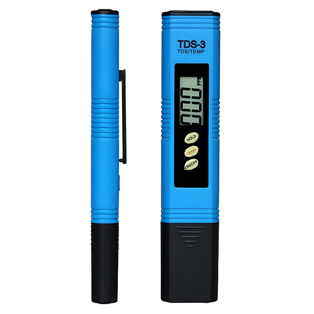 0-9990ppm Water Temperature TDS PPM Meter for Drinking Water Hydroponics Swimming Pools Ponds OEM/ODM Customizable Model A46-1