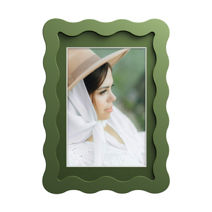 <span class=keywords><strong>Cadre</strong></span> <span class=keywords><strong>photo</strong></span> vague pour enfants avec <span class=keywords><strong>verre</strong></span> sûr <span class=keywords><strong>Cadre</strong></span> <span class=keywords><strong>photo</strong></span> <span class=keywords><strong>incurvé</strong></span> coloré de 4x6 pouces pour décoration murale de chambre d'enfant - Product Image 6