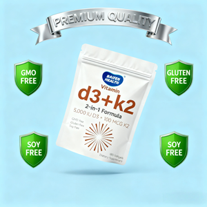 OEM <span class=keywords><strong>Vitamin</strong></span> D3+K2 60 Kapsul <span class=keywords><strong>Softgel</strong></span> untuk Dewasa dengan Dukungan Imunitas dan Umur Simpan 24 Bulan - Product Image 4