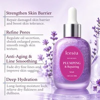 Sérum Visage Éclaircissant ICESEA au Cactus et à l'Aloe 30ml – Liquide Hydratant et Blanchissant pour le Visage à l'Acide Azélaïque et à l'Arbutine, Formule Biologique à Base de Plantes
