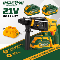 Marteau perforateur rotatif sans fil 21V SDS-PLUS Lithium-Ion, industriel et bricolage, pour percer et cisailler le béton