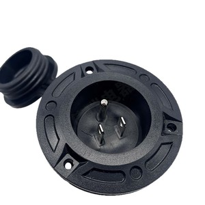 Cordon d'alimentation extérieur étanche Nema 5-15R 15A 125V IP65 ABS, montable, pour camping-car et bateau - Product Image 3