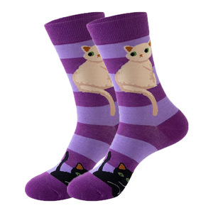 Meias Divertidas e Coloridas para Homens, Mulheres e Adolescentes, Presentes de Páscoa, Meias Casuais e Engraçadas com Estampa de Animais - Product Image 2