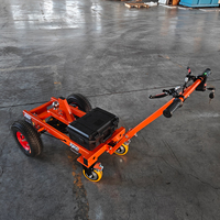 Chariot électrique pliable AMBITION 800W pour remorques, capacité 6 tonnes, 5 roues, pour remorquer voitures et bateaux