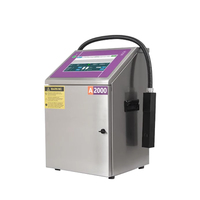 PA-A2000 CIJ continue industriële inkjetprinter, hoge snelheid automatische codeermachine voor het coderen van houdbaarheidsdata op voedingsmiddelen en chemicaliën