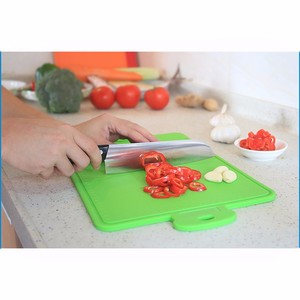 Gıda sınıfı kaymaz silikon kesme Mat mutfak aksesuarları esnek doğrama blokları - Product Image 2