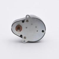 Moteur à engrenages plat CC miniature TYHE à double arbre 65*48mm, 12v 6v, faible puissance 6w, couple élevé 1.5nm, faible vitesse 350 tr/min, avec certification CE