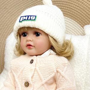 обновленная интеллектуальная Интерактивная диалоговая 22-дюймовая мягкая виниловая Реалистичная кукла реборн - Product Image 3