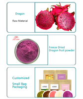 Gedroogd rode drakenfruitpoeder, voedingskwaliteit, rode pitaya fruitpoeder voor dranken