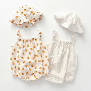 Kinderen Zomer Ins Dunne Baby Een Stuk Sling Driehoek Zak Scheet Kledingstuk Katoenen Baby Kleding