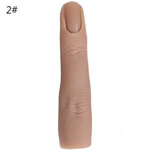 Main d'entrainement en Silicone pour la <span class=keywords><strong>manucure</strong></span>, outil de Nail Art, faux-ongles de haute qualité, entraînement des ongles - Product Image 5