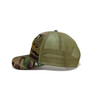 Gorra Trucker de Camuflaje de 6 Paneles al por Mayor, Gorra de Alta Calidad con Malla, Corona Estructurada, Perfil Medio y Visera Curva - Product Image 5