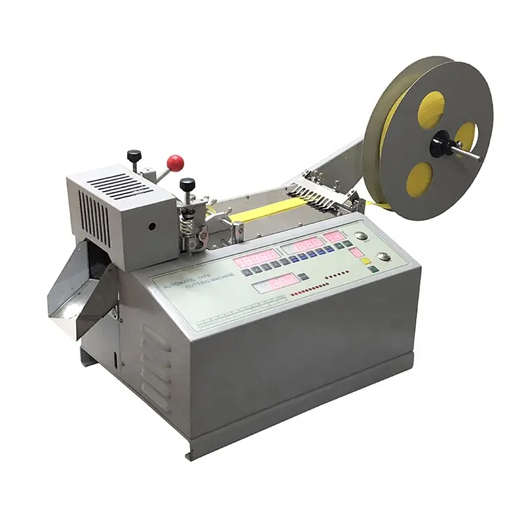PFL-690 Automatique De Bureau Coton Tissu Ruban Machine De Découpe