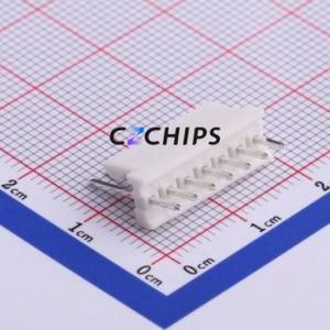 M2545V-07P Wire-to-Board Pin Header Through hole Component (THT),P=2.54mm Connector 1x7P 2.54mm Through Hole 7P - Product Image 2