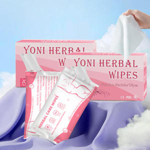 Fábrica Private Label Orgânico OEM Personalizado Álcool Livre Feminilidade Após Sexo Limpeza Descartável Yoni Feminine Wet Wipes - Product Image 6