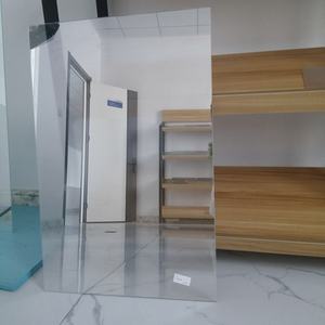 스마트 홈 솔리드 미러 유리 장식용 반투명 양방향 가구 유리 - Product Image 2