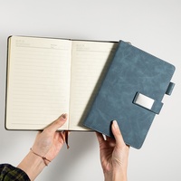 Carnet à Couverture Rigide Personnalisable A5 en Cuir PU, Cadeau Unique : Journal, Carnet et Organiseur