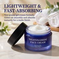 Crème éclaircissante pour le visage avec niacinamide, acide tranexamique, resvératrol pour resserrer les pores, soin anti-rides 50 ml, nuit, pour tous types de peau