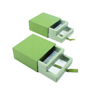 Boîte à bijoux en papier kraft écologique à deux couches, fabriquée à partir de matériaux recyclés, avec impression offset et design réutilisable