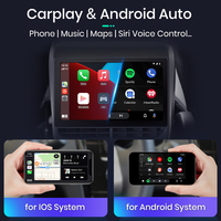 Junsun untuk Tesla Model 3/Y baru 7.2 inci tampilan kontrol iklim & hiburan belakang Android untuk Tesla Model Y 2023 Aksesori