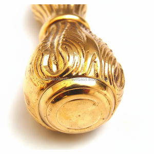 Bâton de marche élégant Bâton de marche en laiton antique/Bâton de marche élégant/Bâton de marche à belle poignée. Par Calvin artisanat - Product Image 1