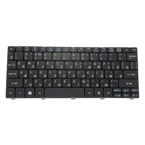 คีย์บอร์ดโน้ตบุ๊กแบบไม่มีไฟเรืองแสง รุ่น RU ภาษารัสเซีย สำหรับ <span class=keywords><strong>Acer</strong></span> <span class=keywords><strong>Aspire</strong></span> <span class=keywords><strong>ONE</strong></span> 521 522 532 533 AO521 AO522 AOD260 AOD270 D255 255E D257 D260 D270 ของใหม่ - Product Image 1