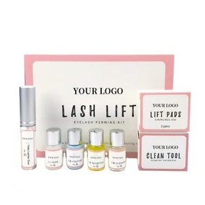 Kit de rehaussement de cils professionnel, marque privée, logo personnalisé, kit de permanente pour cils longue durée pour usage domestique et en salon - Product Image 1