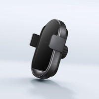 Pour Xiaomi, kit de chargeur de voiture sans fil 50W, version standard noire, support de téléphone de voiture à charge rapide