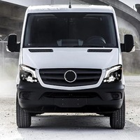 Faros Delanteros HETOP para Sprinter 2014-2018, Actualización LED, Proyectores, Luces de Circulación Diurna DRL para Benz