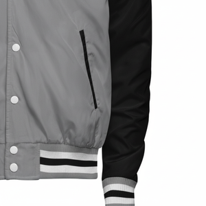 Customized Casual Wear <b>Men's</b> Varsity <b>Jackets</b> with Stand Collar Premium Quality <b>Men</b> Baseball <b>Jacket</b> Available in Different Colors - Product Image 1