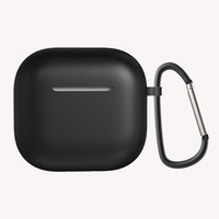Compatible avec l'étui pour écouteurs AirPods 4, l'étui de protection en silicone pour AirPods Pro 3, housse d'écouteurs sans fil antichoc