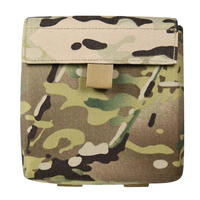 GAF Haute qualité 1000D Nylon Tactical Gear Small Pouch Tactical Vest Side Plate Pocket