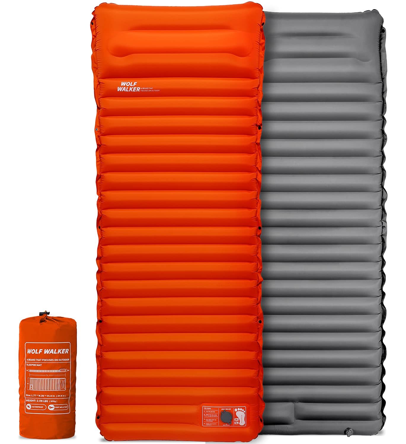 Orange and Grey