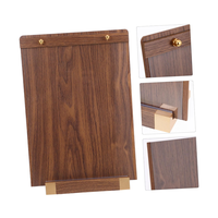 Plaque de récompense de support de cadre de certificat en bois écologique personnalisé et présentoir de trophée Technique polie